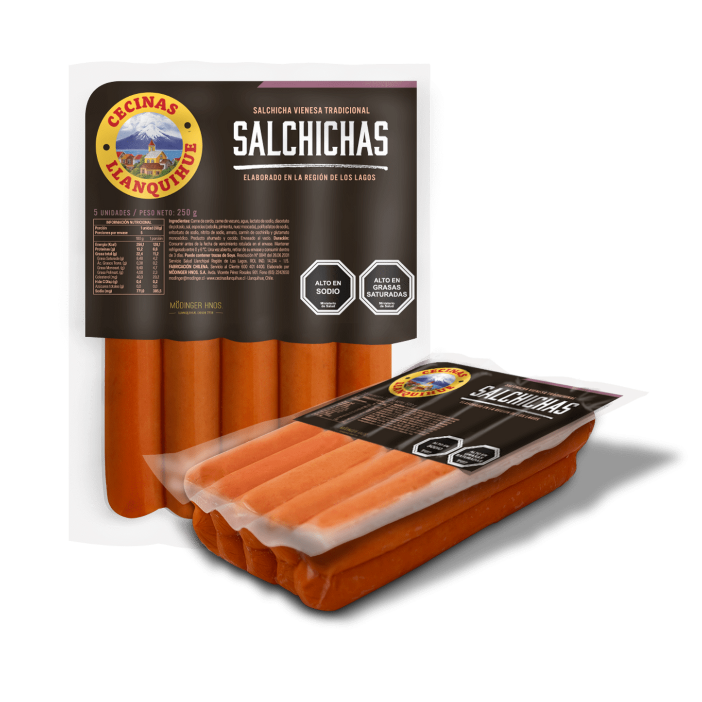 Salchicha Tradicional - Cecinas LLanquihue