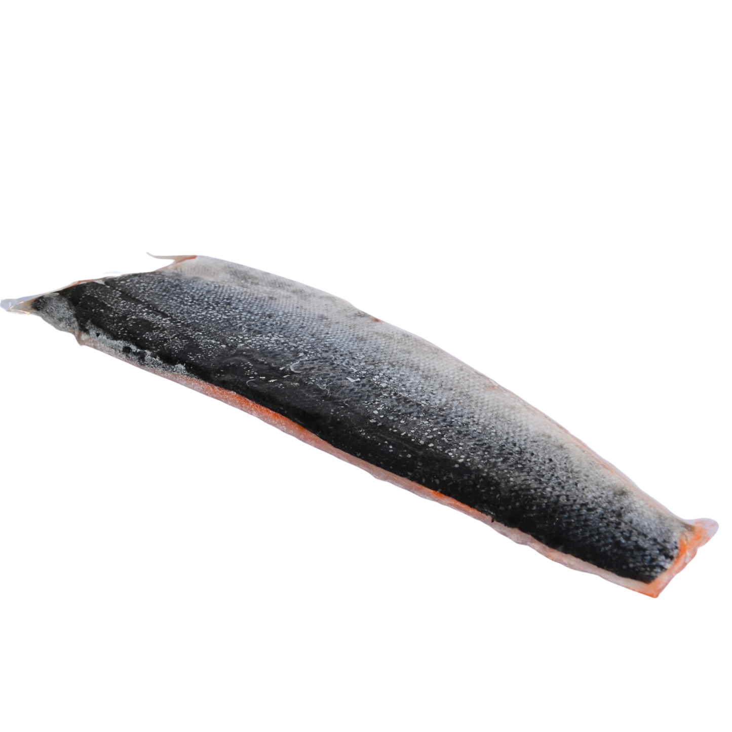 Salmón congelado con piel