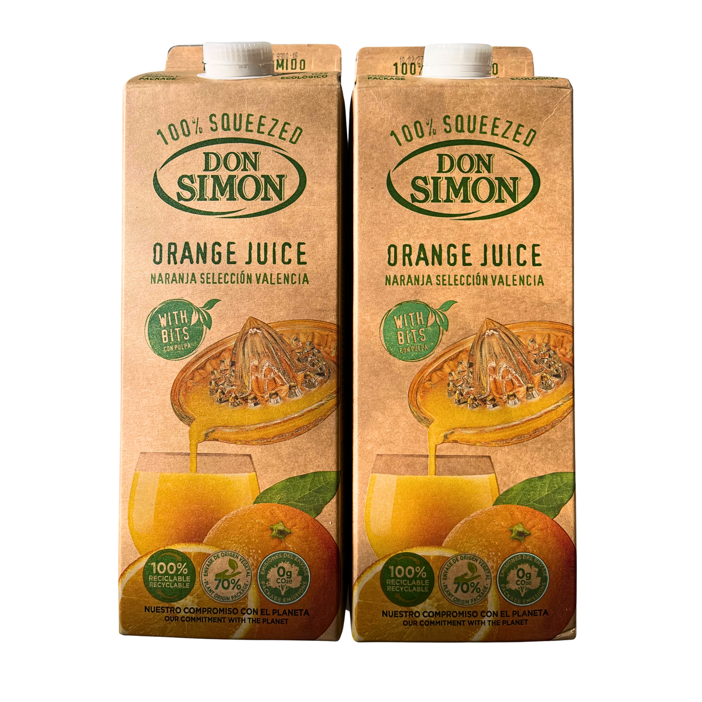 Jugo de naranja Don Simón 100% exprimido