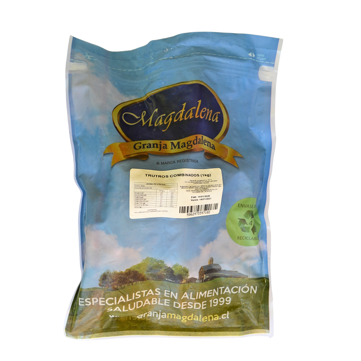 Trutro combinado - 1 kg.