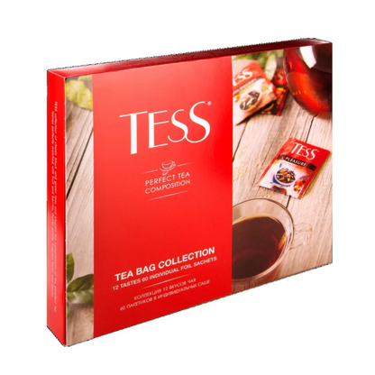 Caja de Variedades Tea Collection Premium (60 Bolsitas Seleccionadas) - Tess