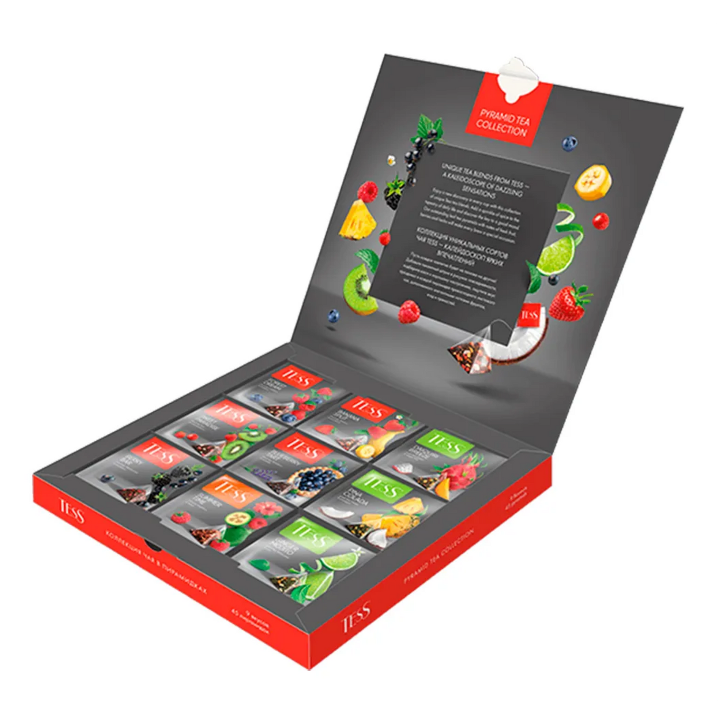 Caja de Variedades Tea Pyramid Selection (9 Sabores Premium) -Tess