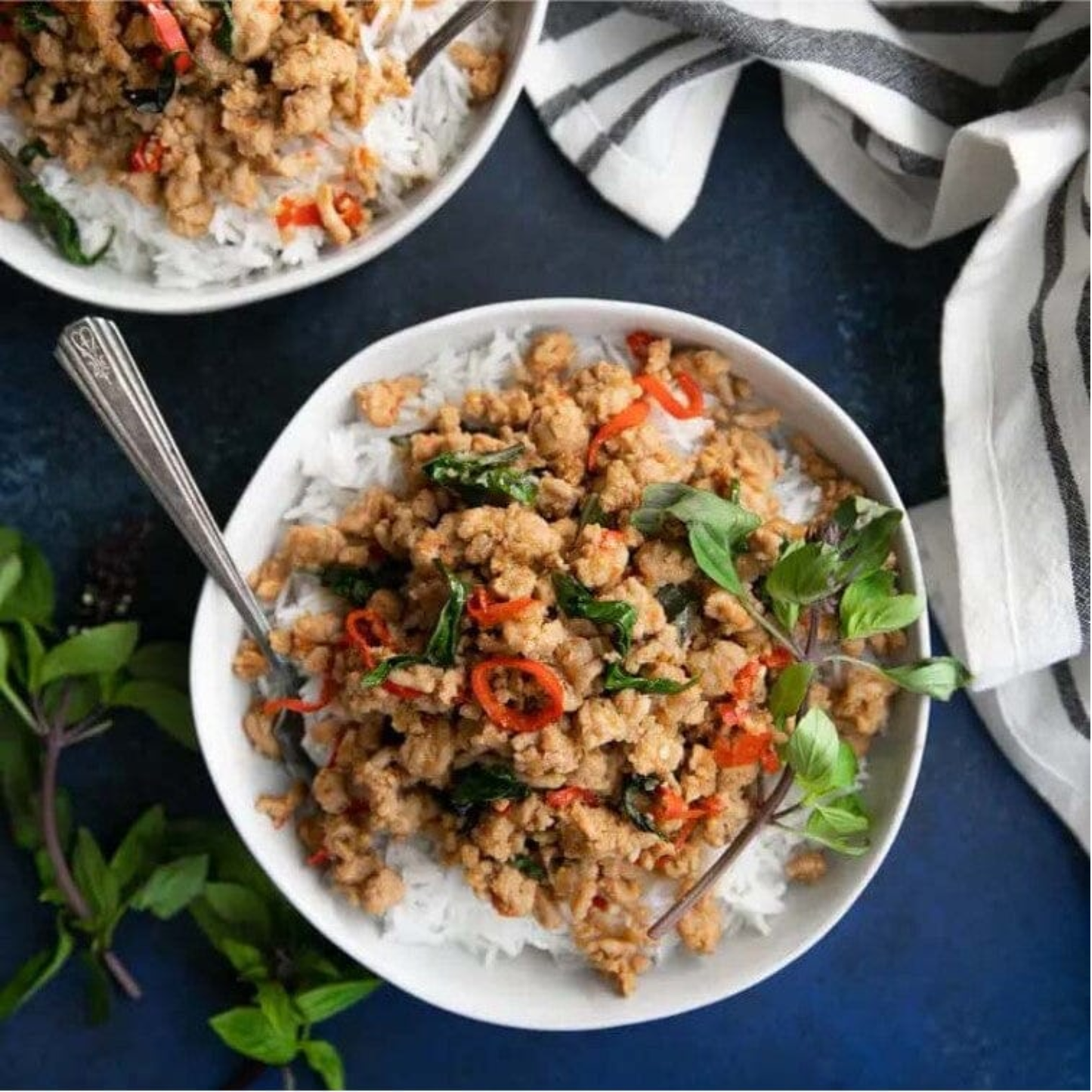 Carne de pechuga de pollo molida - 450 grs.