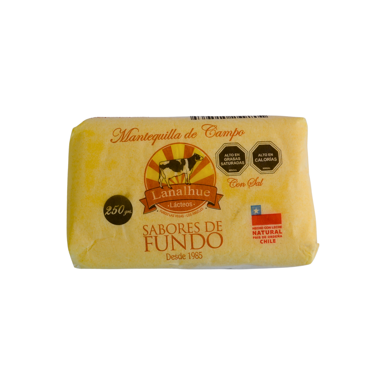 Mantequilla de campo Lanalhue - 250 grs.