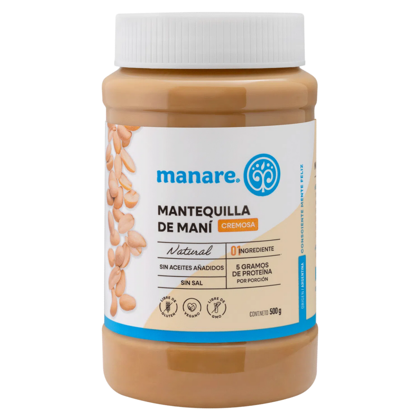 Mantequilla de Maní 500g - Manare