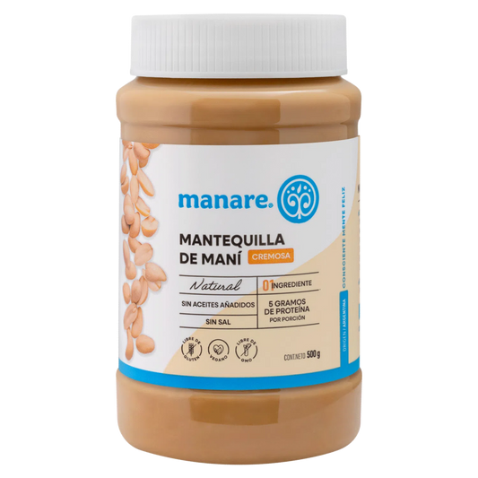Mantequilla de Maní 500g - Manare