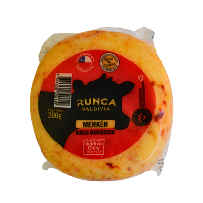 Queso mantecoso merquen Runca - 200 grs.