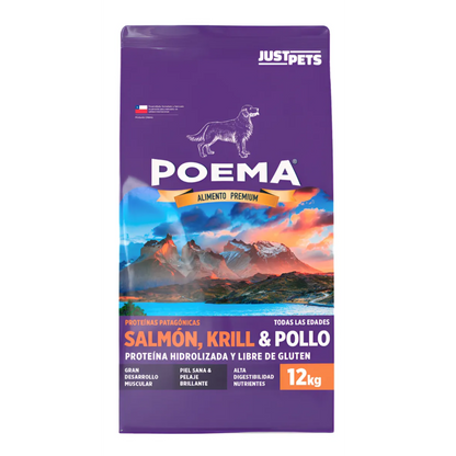 Alimento de perro, Patagónico salmón krill pollo - Razas medianas a grandes