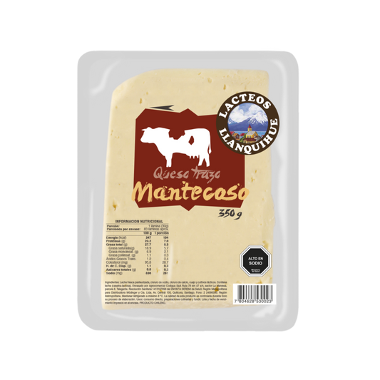Queso Mantecoso 350 grs - LLanquihue