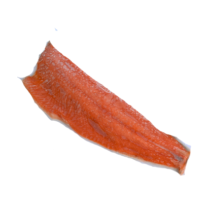 Salmón congelado con piel