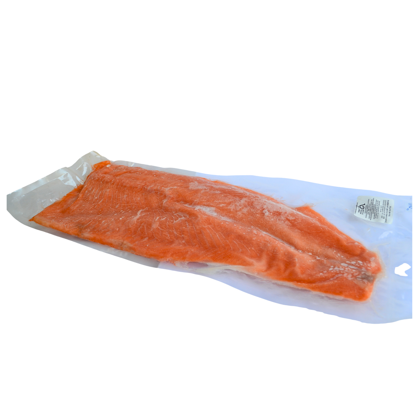 Salmón congelado sin piel