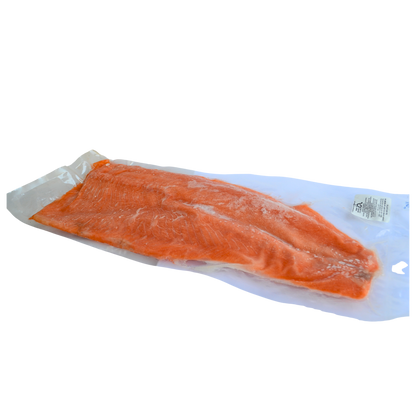 Salmón congelado sin piel