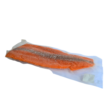 Salmón congelado sin piel