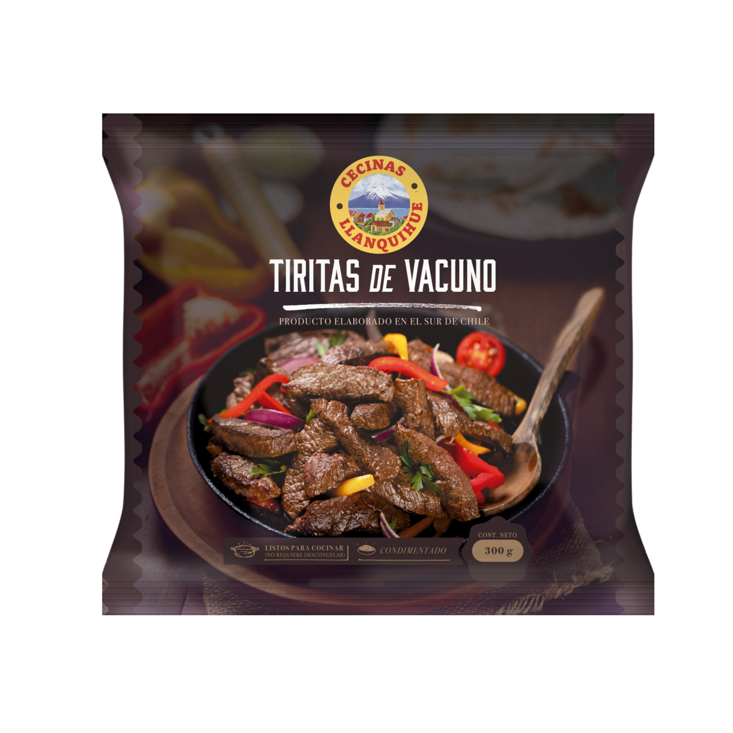 Tiritas de Vacuno 300 grs. - Cencinas Llanquihue