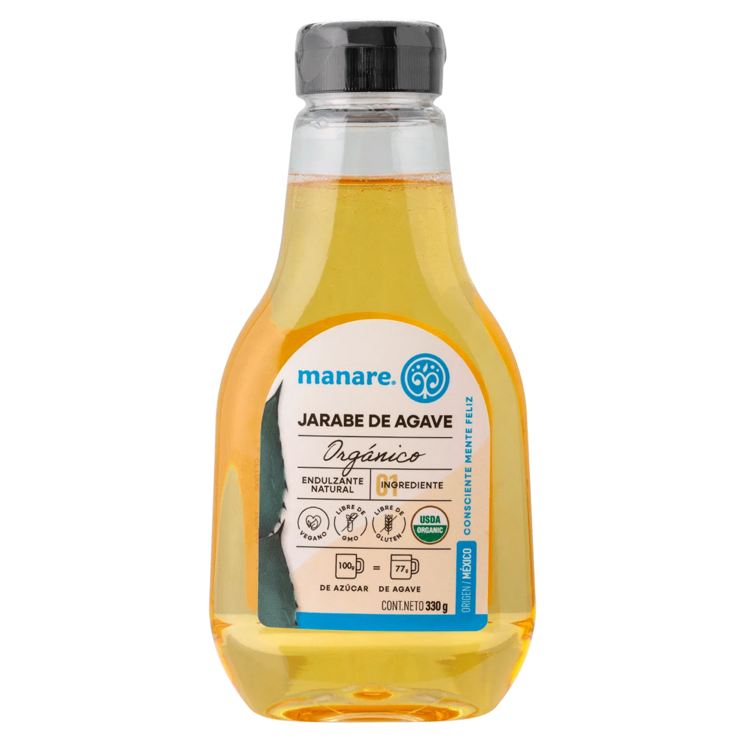 Jarabe de Agave 330g Orgánico - Manare