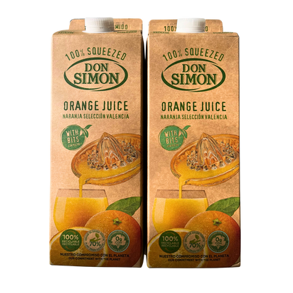 Jugo de naranja Don Simón 100% exprimido