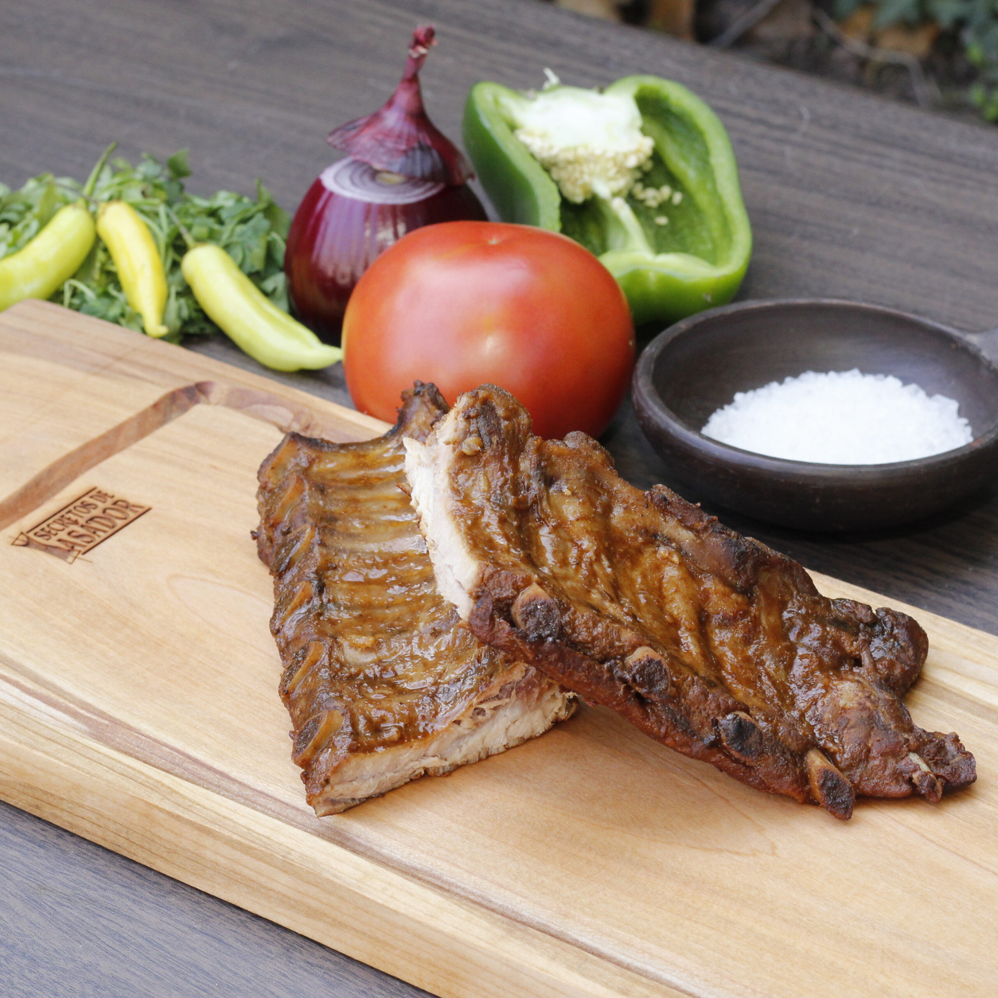 Baby Back Ribs BBQ - 500 grs.