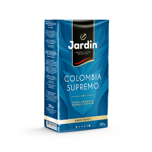 Café Colombia Supremo molido 250 g - Jardín