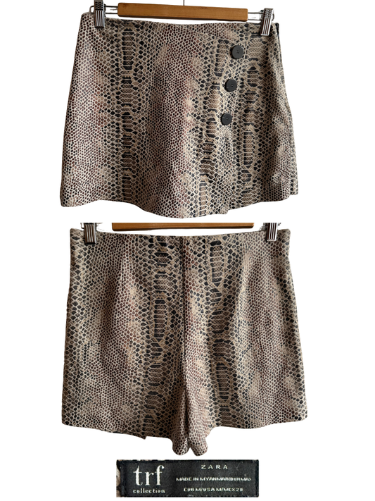 Falda Zara Animal Print – Talla M