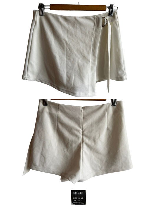 Falda Short SHEIN Blanca – Talla M