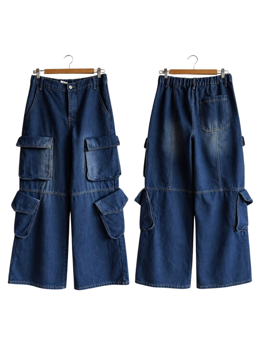 Jeans Cargo Starfish Wide Leg – Talla Única