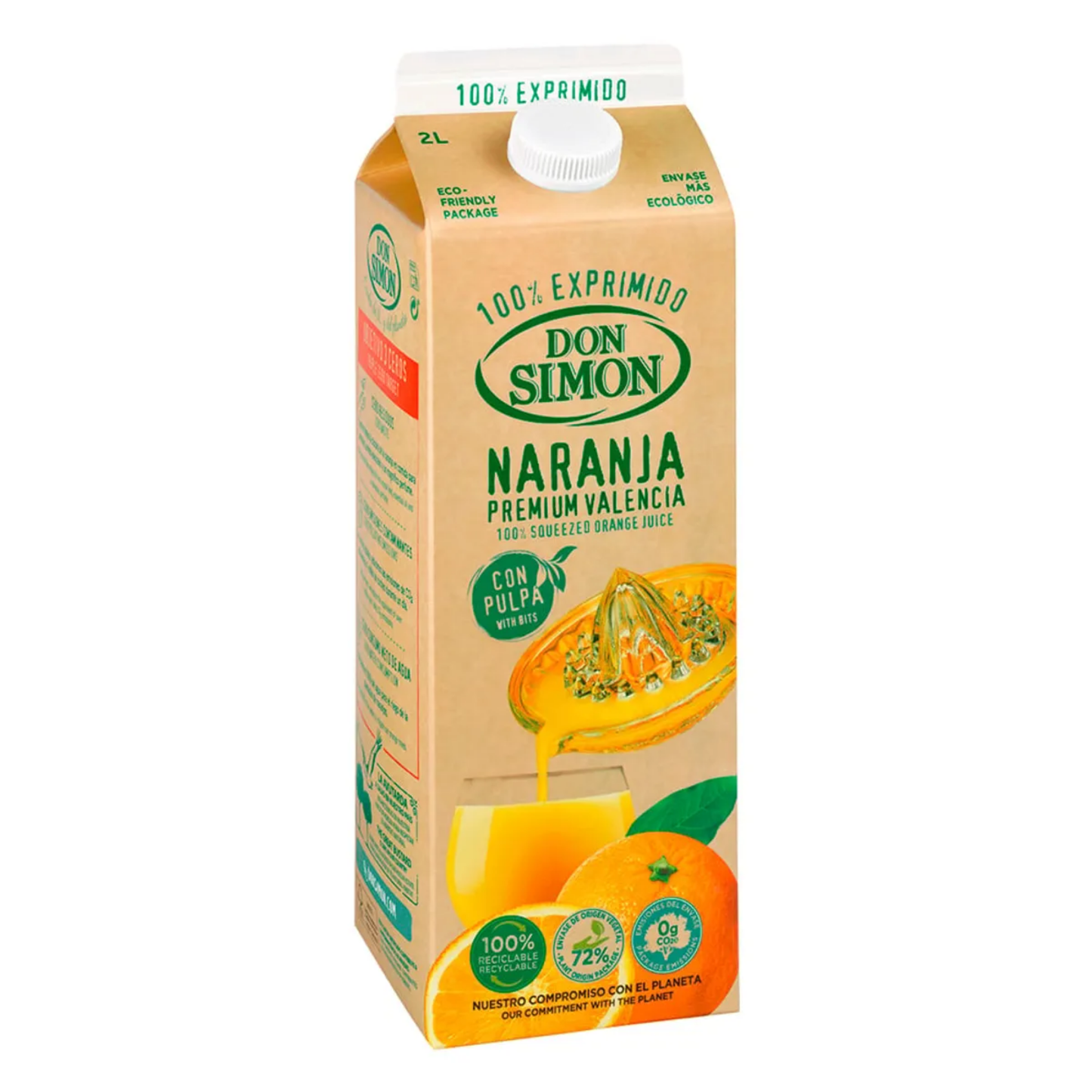 Jugo de naranja Don Simón 100% exprimido