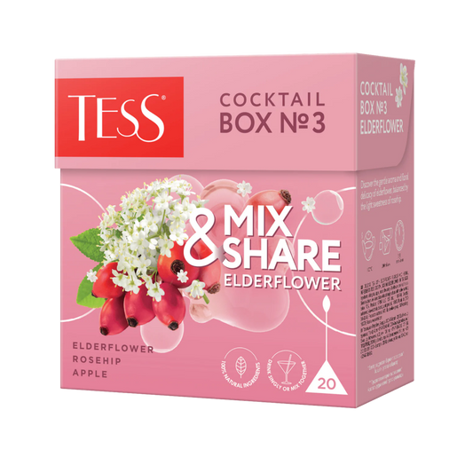Té Oolong Mix & Share Elderflower 20 un. - Tess