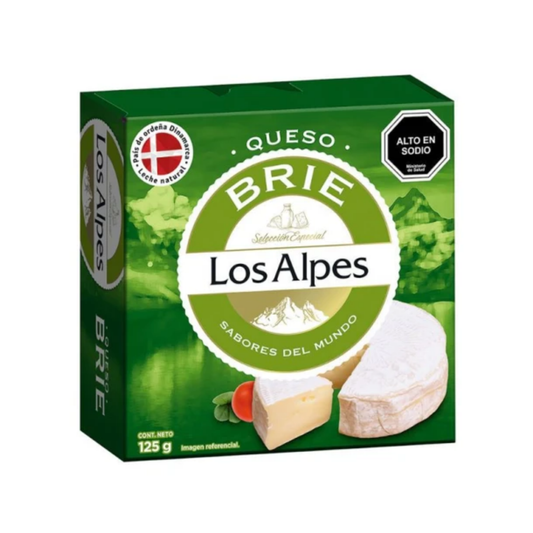 Queso Brie 125 grs - Los Alpes
