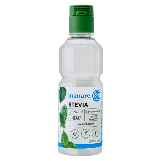 Stevia líquida 125ml -  Manare