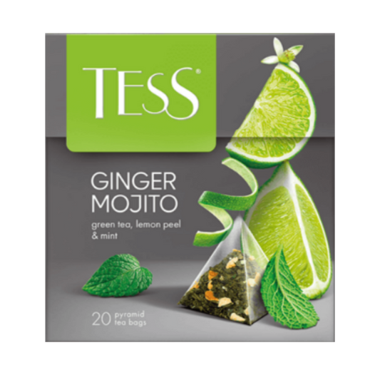 Té Verde Ginger Mojito 20 un. - Tess