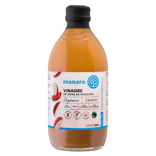 Vinagre Manzana  Orgánico 500ml - Manare